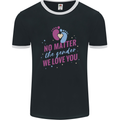 No Matter the Gender New Baby Pregnancy Pregnant Mens Ringer T-Shirt FotL Black/White