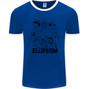 Ellipsism Missing Out on the Future Mens Ringer T-Shirt Royal Blue/White
