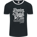 Aged to Perfection Vintage 17th Birthday 2006 Mens Ringer T-Shirt FotL Black/White
