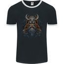 Lord of the Vikings Mens Ringer T-Shirt FotL Black/White