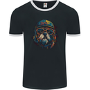 A Cool Shih Tzu Dog Mens Ringer T-Shirt FotL Black/White