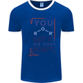 Science You Get It or You Dont Geek Funny Mens Ringer T-Shirt FotL Royal Blue/White