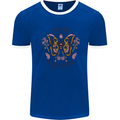 Beauty Within Butterfly Butterflies Mens Ringer T-Shirt Royal Blue/White