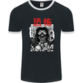 Horror Manga Mens Ringer T-Shirt FotL Black/White