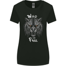 Wild and Free Tiger Womens Wider Cut T-Shirt Black