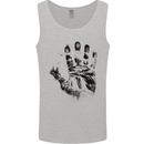Wilderness Hand Trekking Outdoors Camping Mens Vest Tank Top Sports Grey