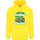 Will Trade Brother For Tractor Farmer Childrens Kids Hoodie Yellow