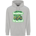 Will Trade Brother For Tractor Farmer Mens 80% Cotton Hoodie Sports Grey