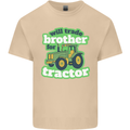 Will Trade Brother For Tractor Farmer Mens Cotton T-Shirt Tee Top Sand