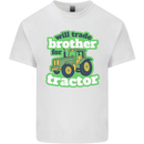 Will Trade Brother For Tractor Farmer Mens Cotton T-Shirt Tee Top White