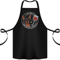 Wine With My Min Pin Dog Miniature Pinscher Cotton Apron 100% Organic Black