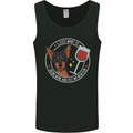 Wine With My Min Pin Dog Miniature Pinscher Mens Vest Tank Top Black