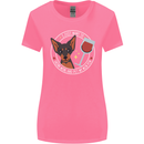 Wine With My Min Pin Dog Miniature Pinscher Womens Wider Cut T-Shirt Azalea