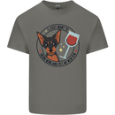 Wine With My Min Pin Miniature Pinscher Dog Kids T-Shirt Childrens Charcoal
