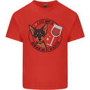 Wine With My Min Pin Miniature Pinscher Dog Mens Cotton T-Shirt Tee Top Red