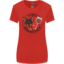 Wine With My Min Pin Miniature Pinscher Dog Womens Wider Cut T-Shirt Red