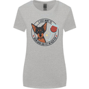 Wine With My Min Pin Miniature Pinscher Dog Womens Wider Cut T-Shirt Sports Grey