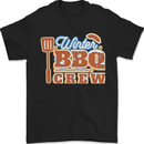 Winter BBQ Crew Funny Grill Food Chef Cook Mens T-Shirt 100% Cotton Black