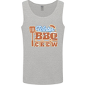 Winter BBQ Crew Funny Grill Food Chef Cook Mens Vest Tank Top Sports Grey