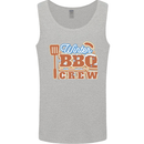 Winter BBQ Crew Funny Grill Food Chef Cook Mens Vest Tank Top Sports Grey
