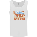 Winter BBQ Crew Funny Grill Food Chef Cook Mens Vest Tank Top White