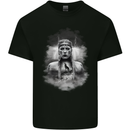 Wolf Viking Kids T-Shirt Childrens Black