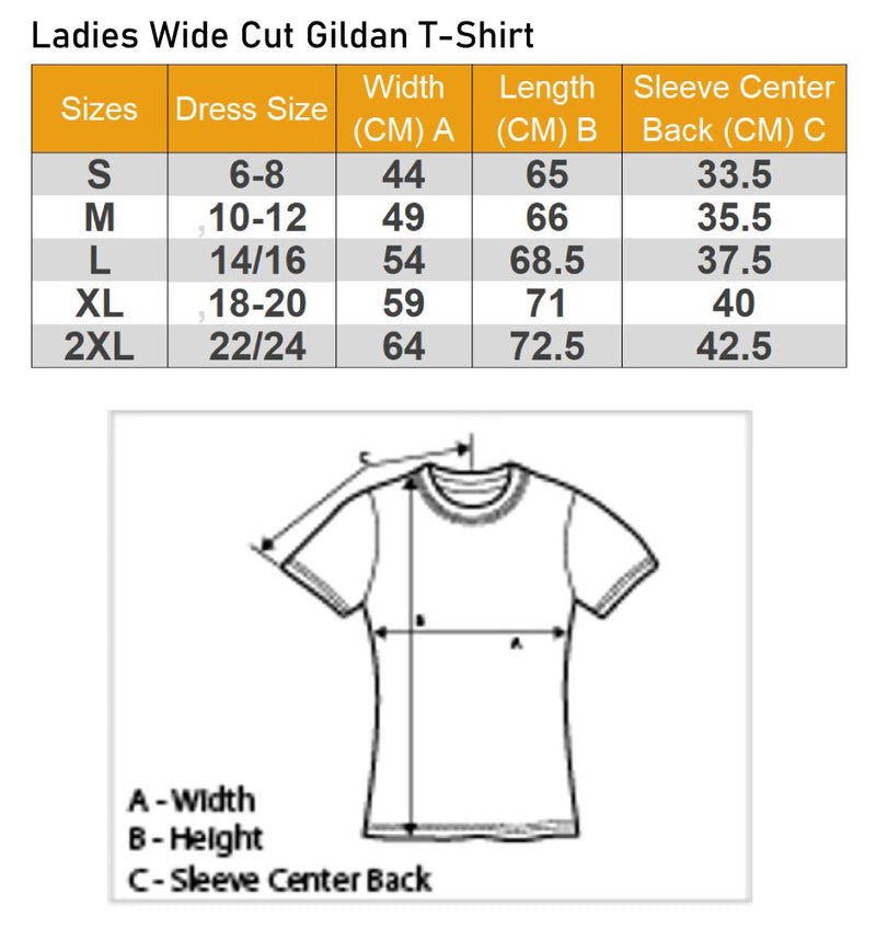 Womens Wider Cut T-Shirt