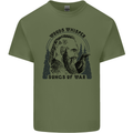 Woods Whisper Songs of War Vikings Gym Mens Cotton T-Shirt Tee Top Military Green