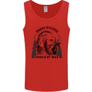 Woods Whisper Songs of War Vikings Gym Mens Vest Tank Top Red