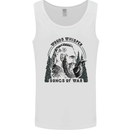 Woods Whisper Songs of War Vikings Gym Mens Vest Tank Top White