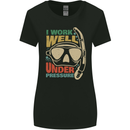 Work Well Under Pressure Scuba Diving Diver Funny Womens Wider Cut T-Shirt Black