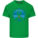 World Diabetes Day Awareness Kids T-Shirt Childrens Irish Green