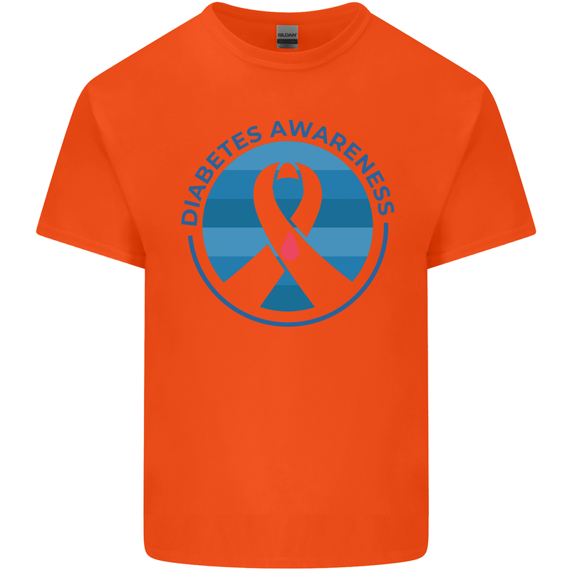 World Diabetes Day Awareness Kids T-Shirt Childrens Orange