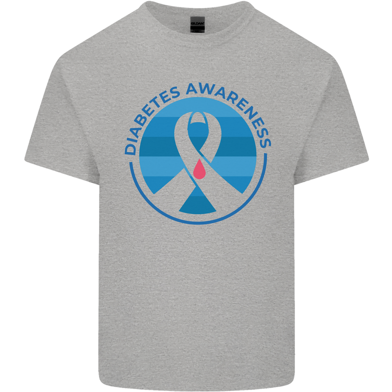 World Diabetes Day Awareness Kids T-Shirt Childrens Sports Grey
