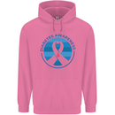 World Diabetes Day Awareness Mens 80% Cotton Hoodie Azelea