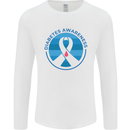 World Diabetes Day Awareness Mens Long Sleeve T-Shirt White