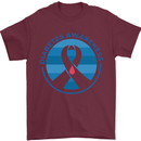 World Diabetes Day Awareness Mens T-Shirt 100% Cotton Maroon