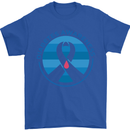 World Diabetes Day Awareness Mens T-Shirt 100% Cotton Royal Blue