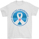 World Diabetes Day Awareness Mens T-Shirt 100% Cotton White
