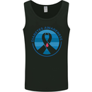 World Diabetes Day Awareness Mens Vest Tank Top Black