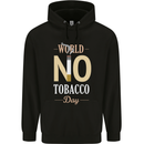 World No Tobacco Day Anti Smoking Fags Childrens Kids Hoodie Black