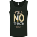 World No Tobacco Day Anti Smoking Fags Mens Vest Tank Top Black