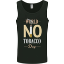World No Tobacco Day Anti Smoking Fags Mens Vest Tank Top Black