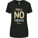 World No Tobacco Day Anti Smoking Fags Womens Wider Cut T-Shirt Black