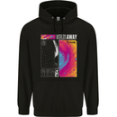 Worlds Away Black Hole Space Planets Universe Mens 80% Cotton Hoodie Black