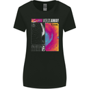 Worlds Away Black Hole Space Planets Universe Womens Wider Cut T-Shirt Black
