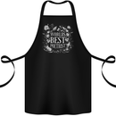 Worlds Best Poetrist Funny Poet Poetry Cotton Apron 100% Organic Black