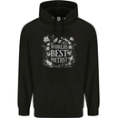 Worlds Best Poetrist Funny Poet Poetry Mens 80% Cotton Hoodie Black