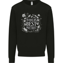 Worlds Best Poetrist Funny Poet Poetry Mens Sweatshirt Jumper Black
