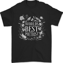 Worlds Best Poetrist Funny Poet Poetry Mens T-Shirt 100% Cotton Black